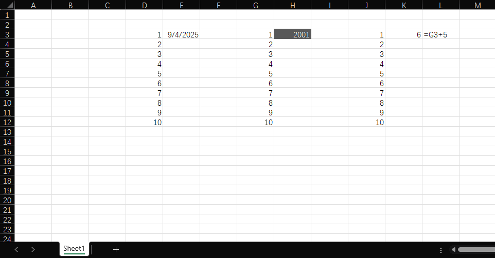 Double-Click Autofill