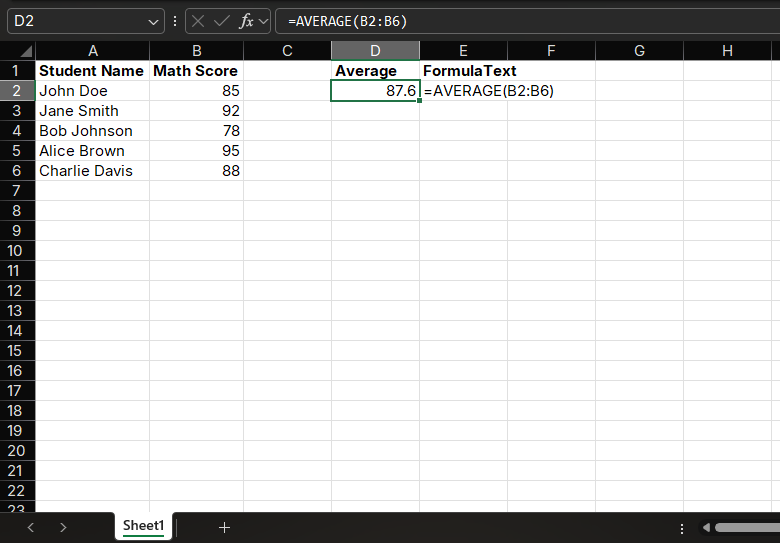 Excel AVERAGE Function Multiple Ways To Calculate Averages SheetHelper