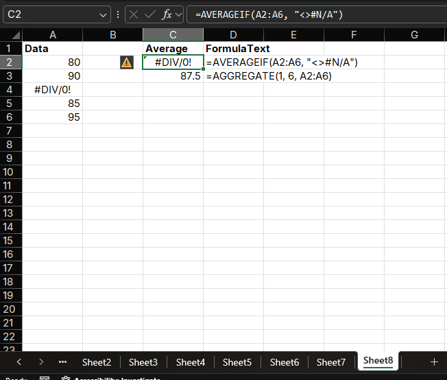 Error Handling Example