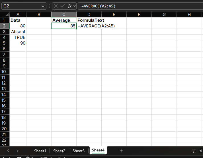 Ignoring Non-Numeric Values Example