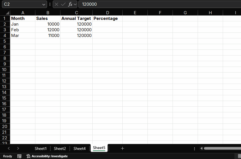 Mixed Reference Example 2