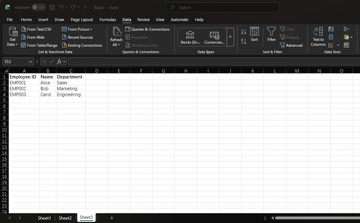 Custom Validation - Unique Values