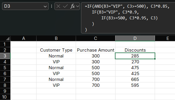 Discount Calculation