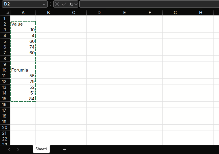 Excel Redo Shortcut