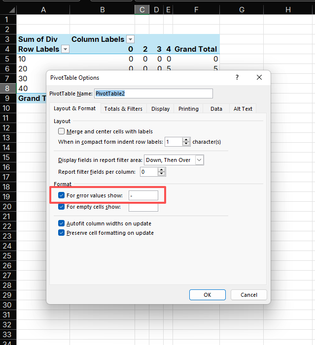 Normal Settings Interface