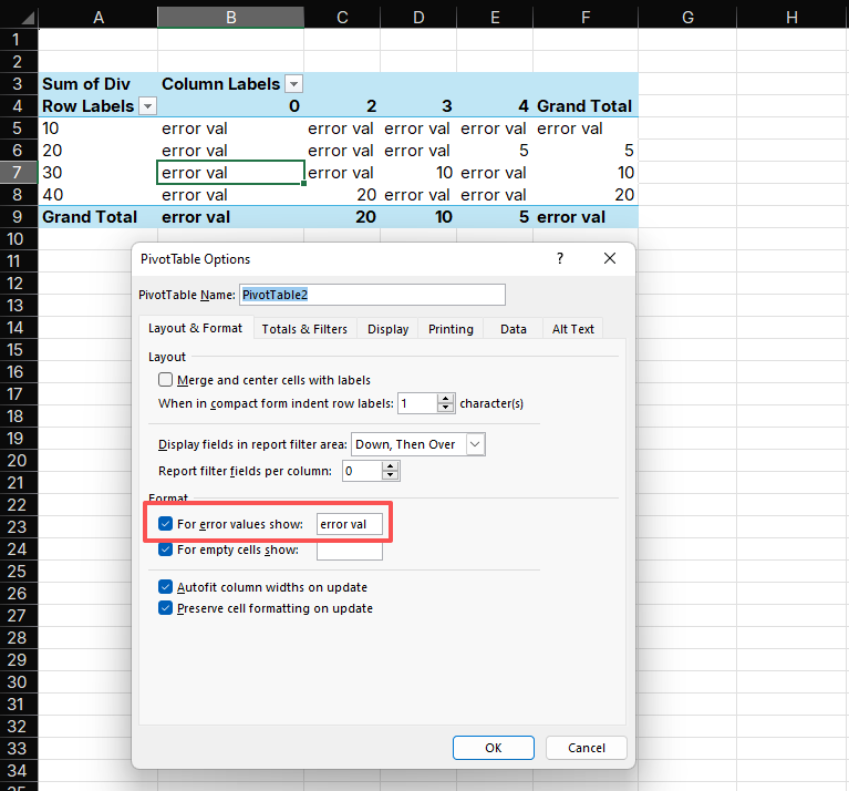 Use other string instead of -