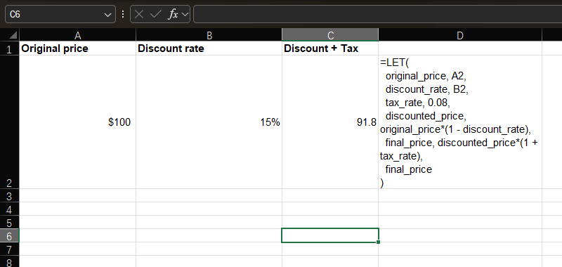 Discount + Tax